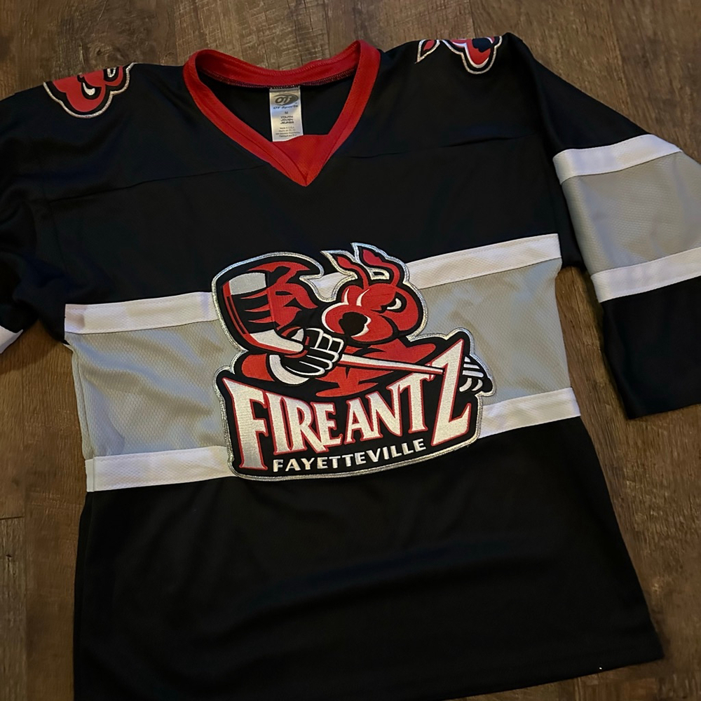 Youth OT Sports FireAntz Hockey Jersey M Black Red